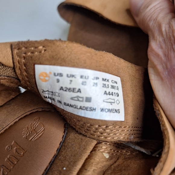 Timberland Koralyn 2 Band Wedge Rust Nubuck Sandals Size 9 - Picture 16 of 16